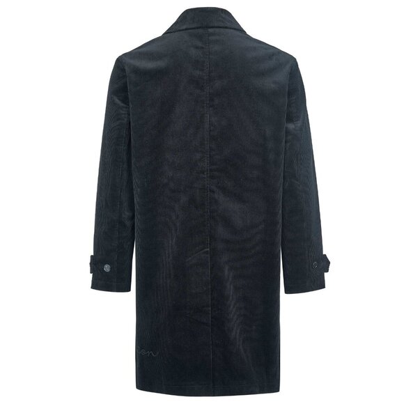 Champion x Clothsurgeon Black Corduroy Logo Embroidered Coat - Men's Medium - Picture 2 of 11